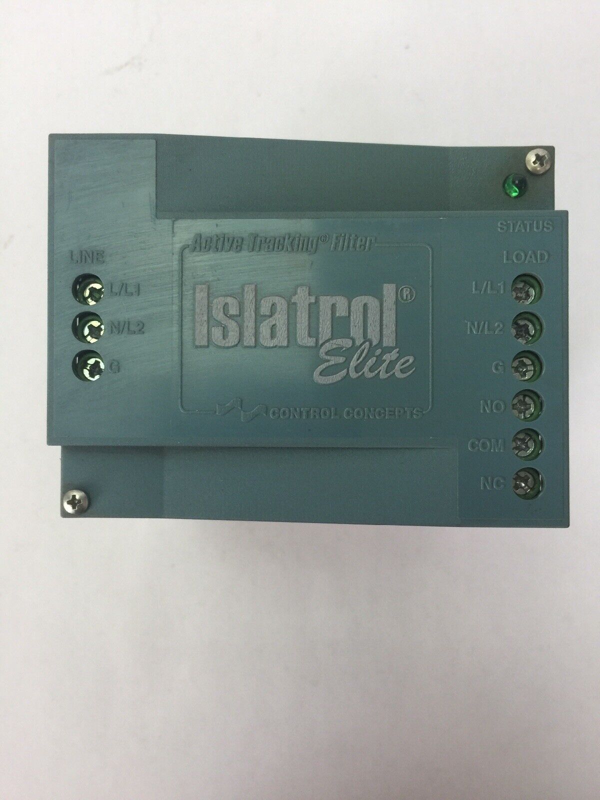 ISLATROL ELITE IE-220 ACTIVE TRACKING FILTER CONTROL CONCEPTS 220VAC 47-63HZ 20A