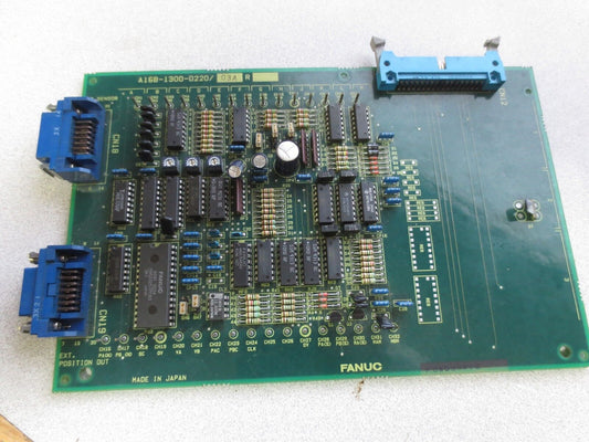 GE FANUC A16B-1300-0220/03A CIRCUIT BOARD from AC SPINDLE SERVO UNIT