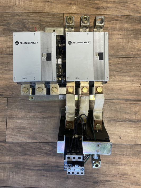 ALLEN BRADLEY 104-B250ND3 SER B REVERSING STARTER 600VAC 304A 3PH 300HP