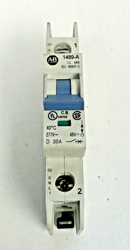 ALLEN-BRADLEY - 1489-A1D300 SER. A - CIRCUIT BREAKER - 1 P, 3 A, 277 V