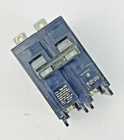SIEMENS - B260HH - CIRCUIT BREAKER - 2 POLE, 60A, 240 VAC, 60Hz TYPE HLB