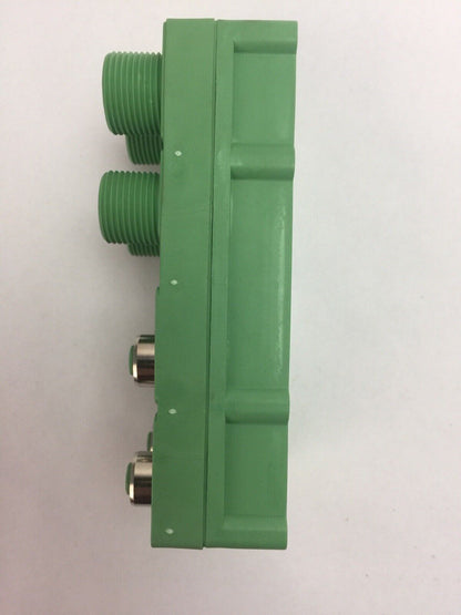 PHOENIX CONTACT IBSL BOX 24 DO 4/4 M12-2A-D-2 I/O MODULE 4 DIGITAL OUTPUT 24VDC