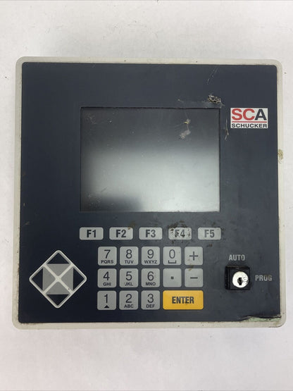 SCA SCHUCKER TPC 6000-05 90153.001050 CONTROL PANEL TPC 6000 90160.005007