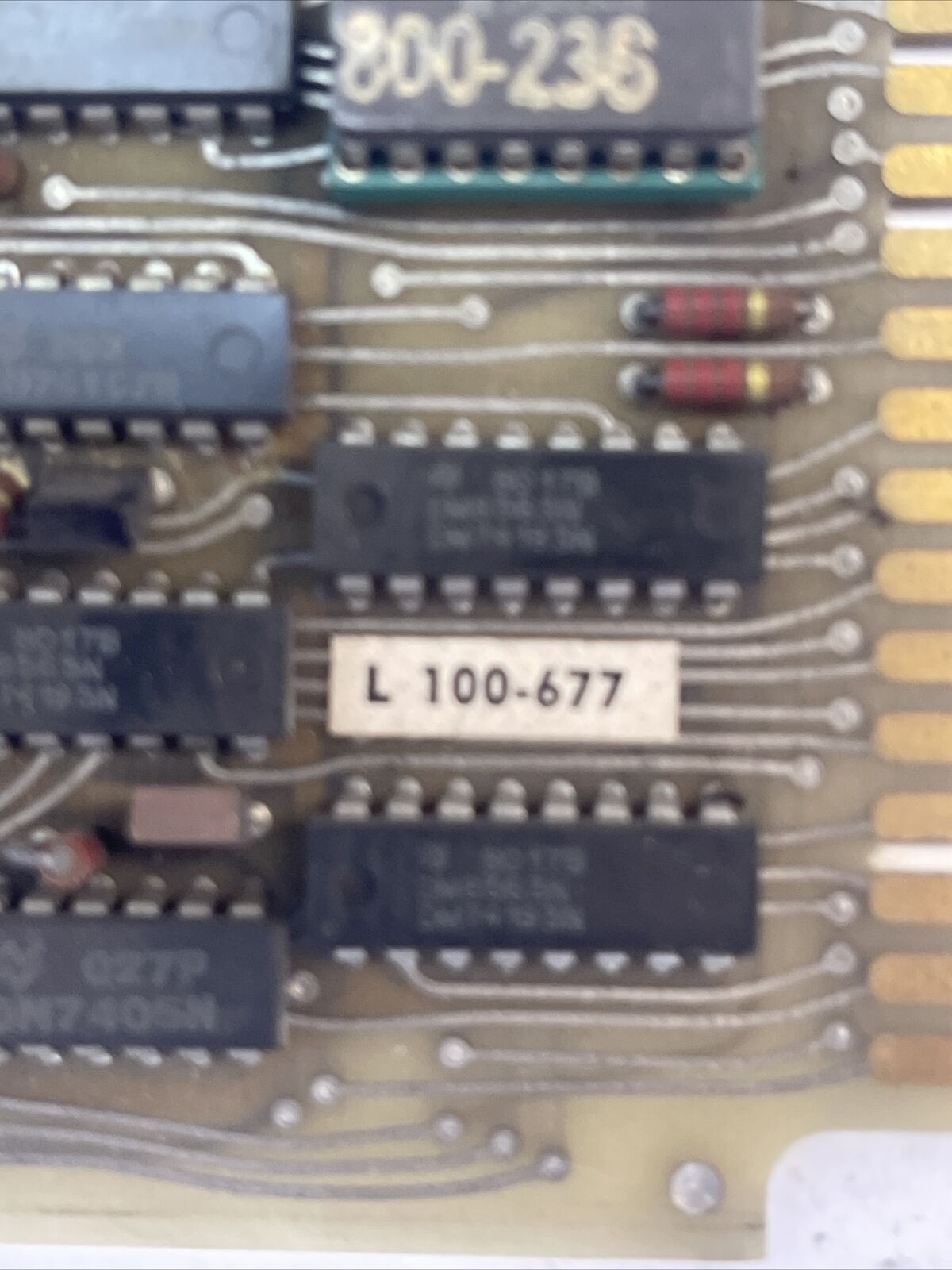 UNICO L 100-677 CONTROL CIRCUIT BOARD