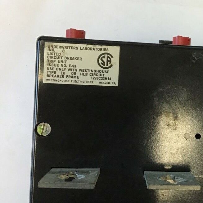 WESTINGHOUSE 3100T CIRCUIT BREAKER TRIP UNIT 100A