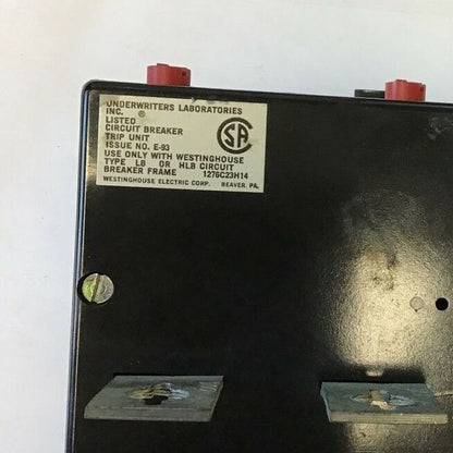 WESTINGHOUSE 3100T CIRCUIT BREAKER TRIP UNIT 100A