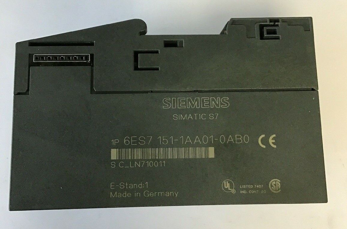 SIEMENS 6ES7 151-1AA01-0AB0 INTERFACE MODULE SIMATIC S7