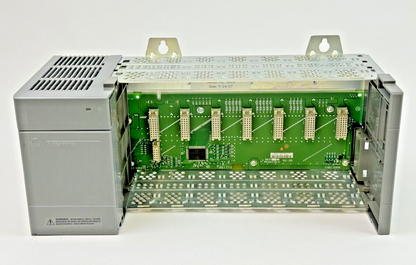 ALLEN BRADLEY - 1746-P2 SER. C -POWER SUPPLY W/ 7 SLOT RACK 1746-A7 SER. B
