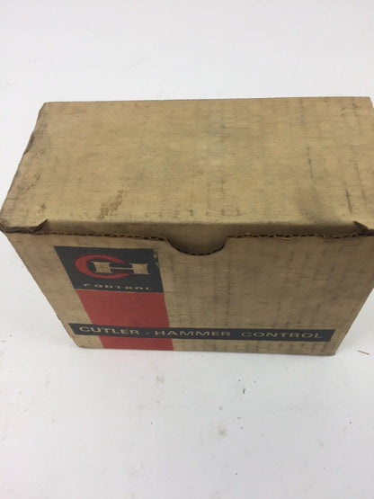 CUTLER HAMMER 10337H178-39D0 PNEUMATIC TIMER TYPE PNI 1 N.O.-1 N.C. COIL 120V