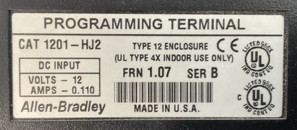 ALLEN BRADLEY 1336E-B015-AN-EN-L6 AC DRIVE OUTPUT 22KVA 0-460VAC 1201-HJ2 FRN
