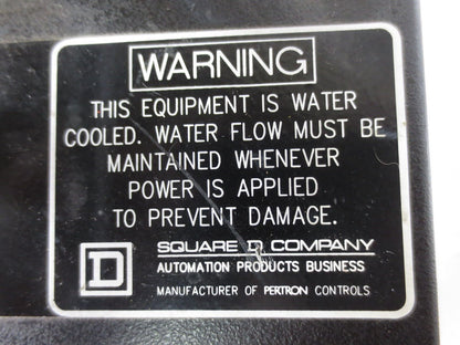 SQUARE D 1400581-904 / 1400621 PERTRON WELDING POWER SUPPLY 1800VAC, 1300A@50%
