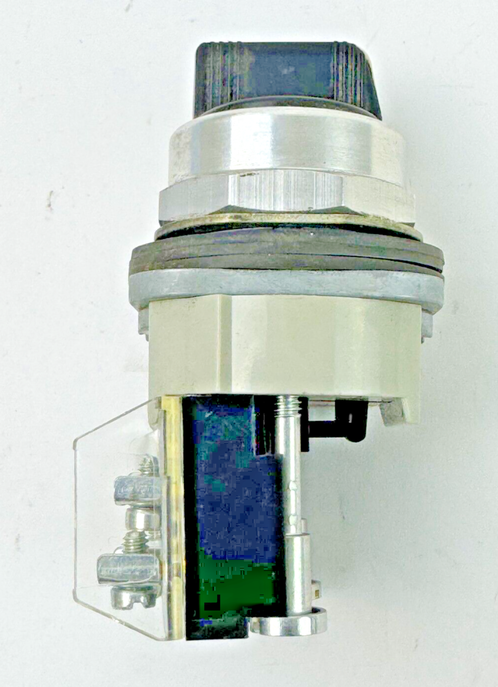 ALLEN-BRADLEY - 800T-J91 SER. T - SELECTOR SWITCH W/ 800T-XA SER. D BLOCK