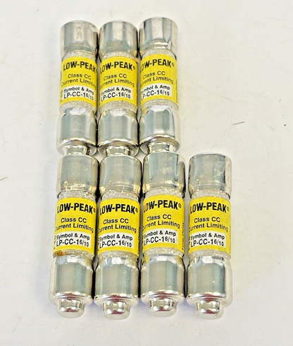 BUSSMANN - *BOX OF 7* - LP-CC-1-6/10 - LOW-PEAK, CURRENT-LIMITING, 600 VAC