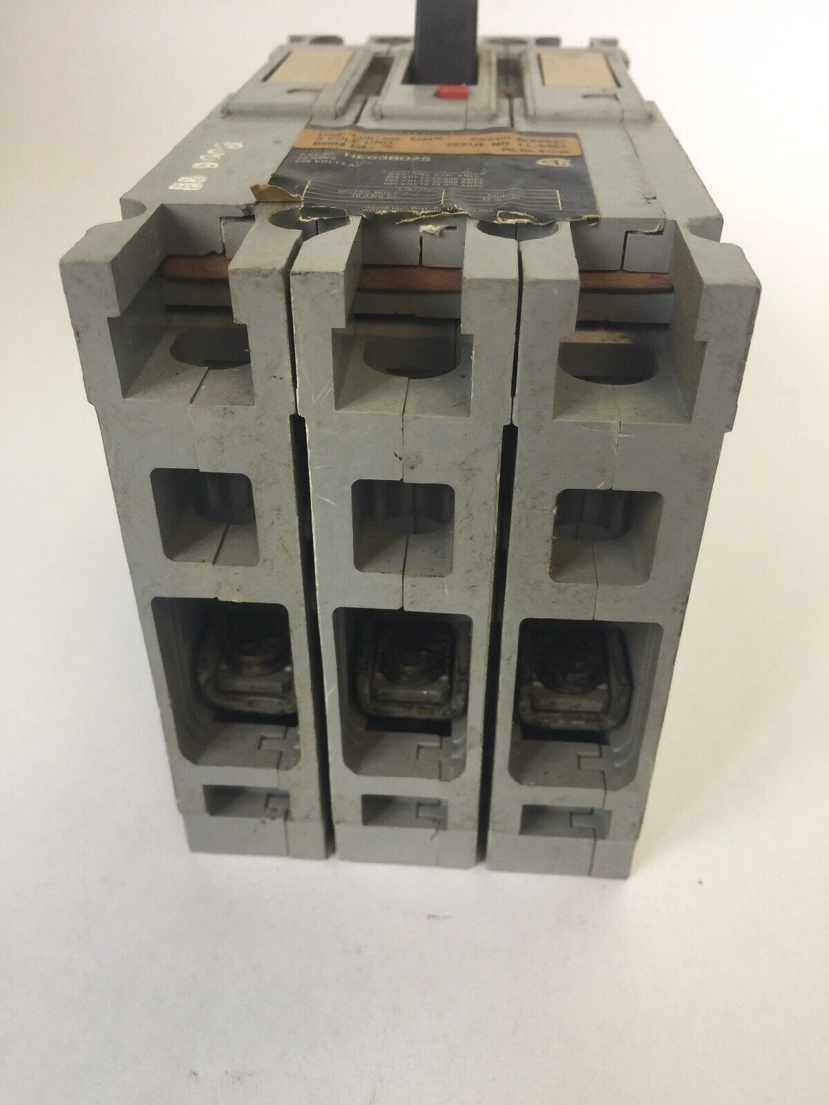 ITE HE63B025 CIRCUIT BREAKER 600VAC 25AMP 3 POLE