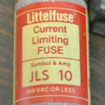 LOT of 5 / LITTELFUSE JLS10 CURRENT-LIMITING FUSE / 10A / 600V / NEW SURPLUS
