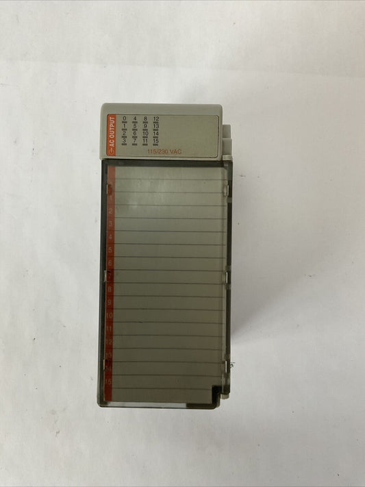 ALLEN BRADLEY 1769-OA16 SER A F/W REV 3.1 DIR/VER 95320750/03 16PT 85-265VAC