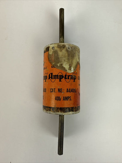 SHAWMUT A4J400 AMP-TRAP FUSE 400AMP 600VAC CLASS J