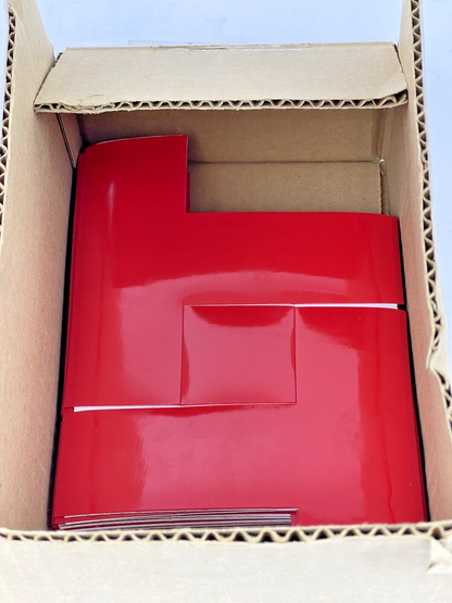 MIGHTY LINE TAPE - RED T - BOX of 60 T'S - INDUSTRIAL TAPE - 6"X6"X2"