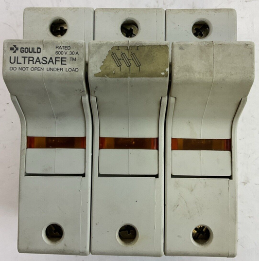 GOULD US3J3I FUSE HOLDER 30A 600V USE CLASS J FUSES HRC-I