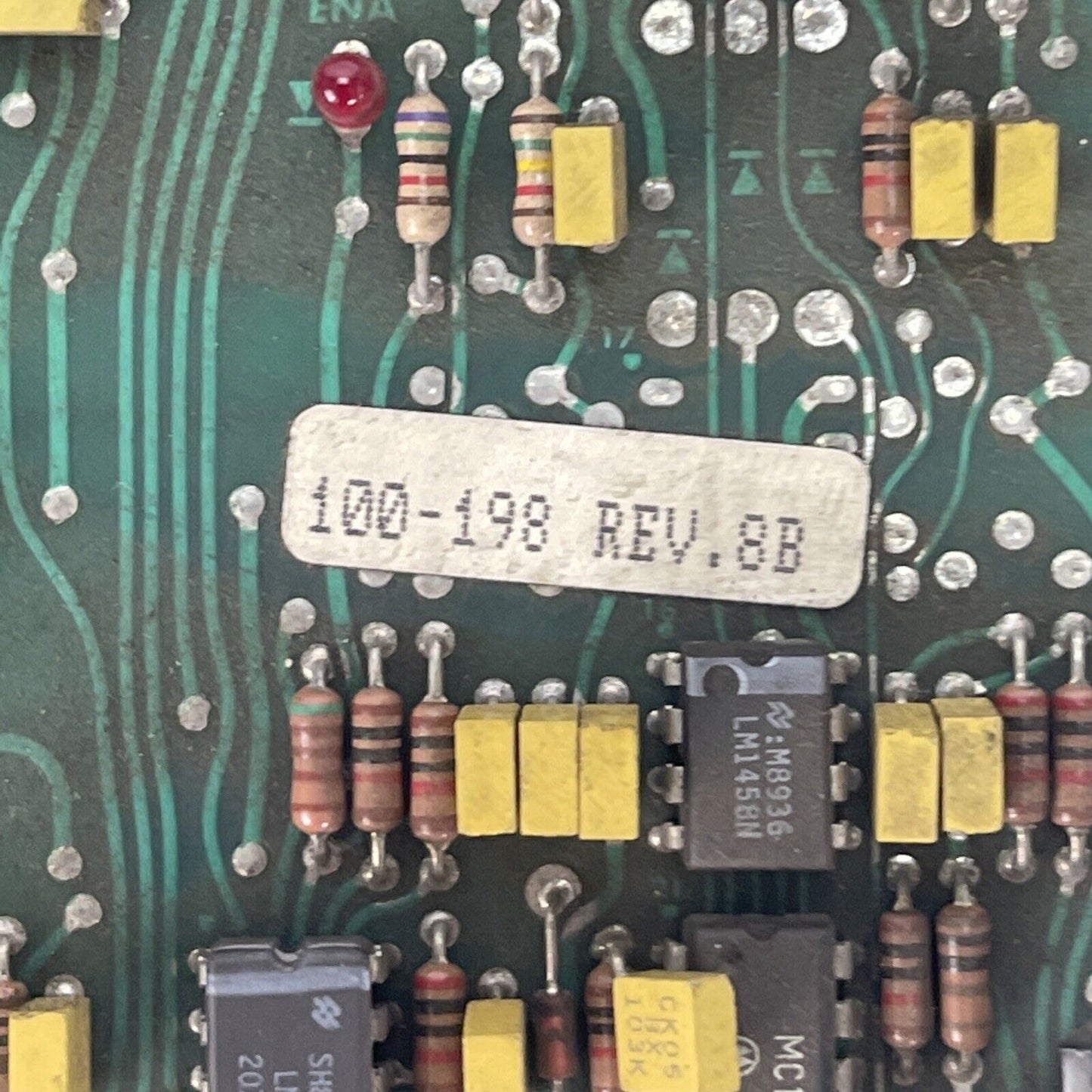 UNICO 100-198 REV. 8B FIRING CIRCUIT BOARD 500-045-B