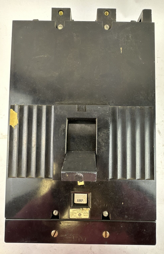 GE TKM436F000 CIRCUIT BREAKER 400AMP 600VAC 3POLE