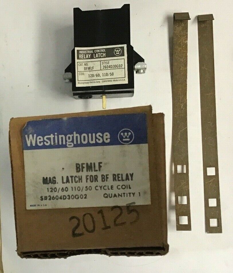 WESTINGHOUSE BFMLF MAG LATCH FOR RELAY 120/110V 60/50CY