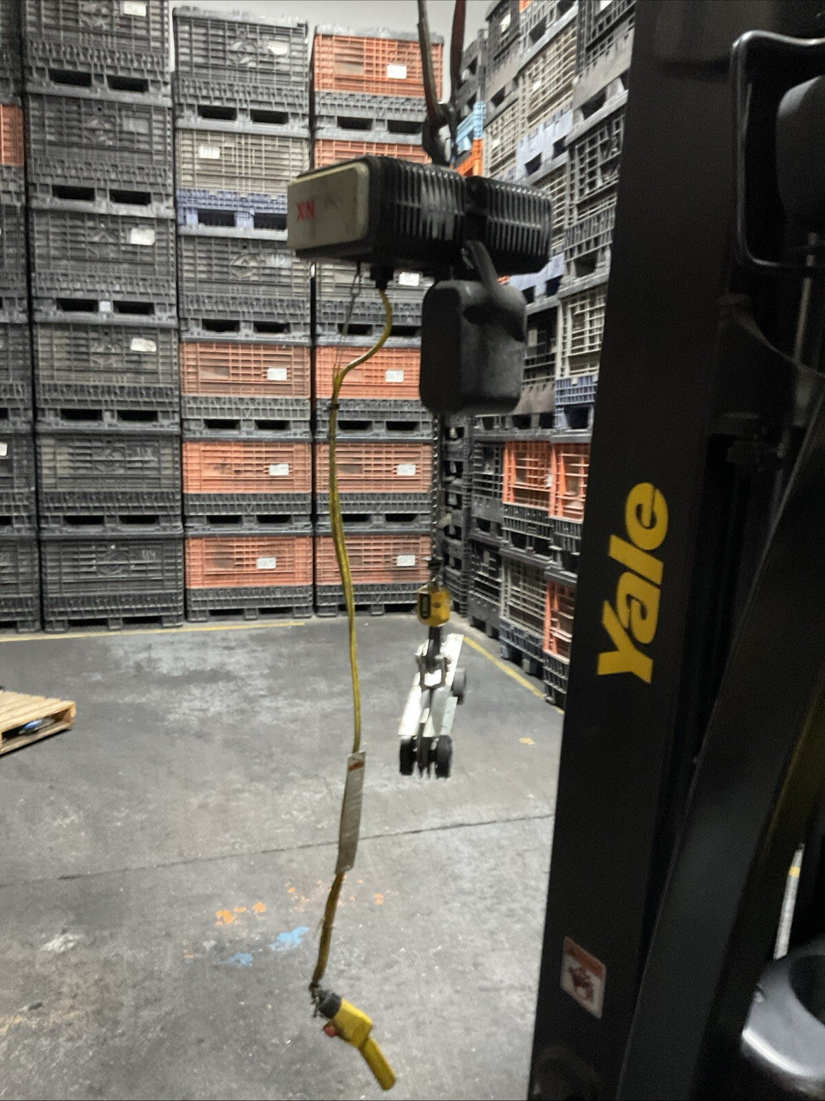 KONECRANES XN10100015T16S1C 1 TON HOIST 16FPM 1.4HP 2.1A 460V 3PH 60HZ NEMA 3R