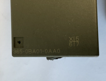 SIEMENS 6ES7 365-0BA01-0AA0 INTERFACE MODULES SEND  IM365**LOTOF2**