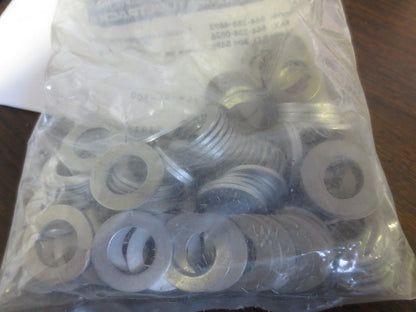 JAMES C. WHITE FLW-AL-500 ALUMINUM WASHERS for TUBETRACK 33913 LOT of 100 NEW