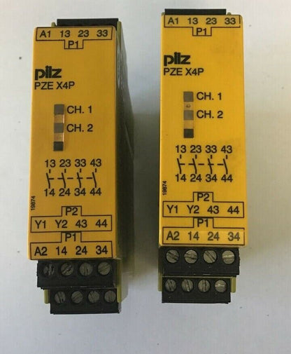 PILZ PZE X4P 24VDC 4N/O 2,5W SAFETY RELAY ***LOTOF2***