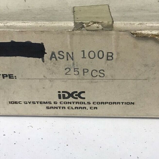 IDEC ANS100-B BLACK SELECTOR SWITCH ****LOTOF25****