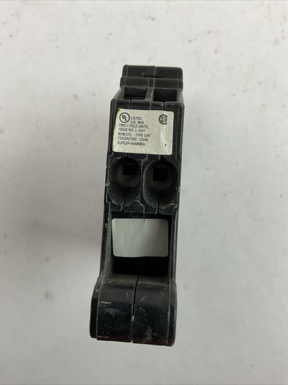 CUTLER HAMMER CHNT2020 2POLE 20/20AMP 120/240VAC CIRCUIT BREAKER