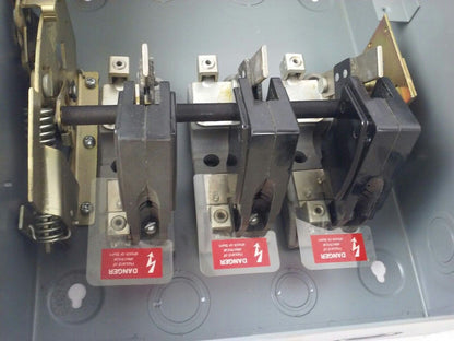 CHALLENGER HD362NF, H.D. SAFETY SWITCH, TYPE 1 INDOOR, 60A, 600V, 3 PHASE, NEW