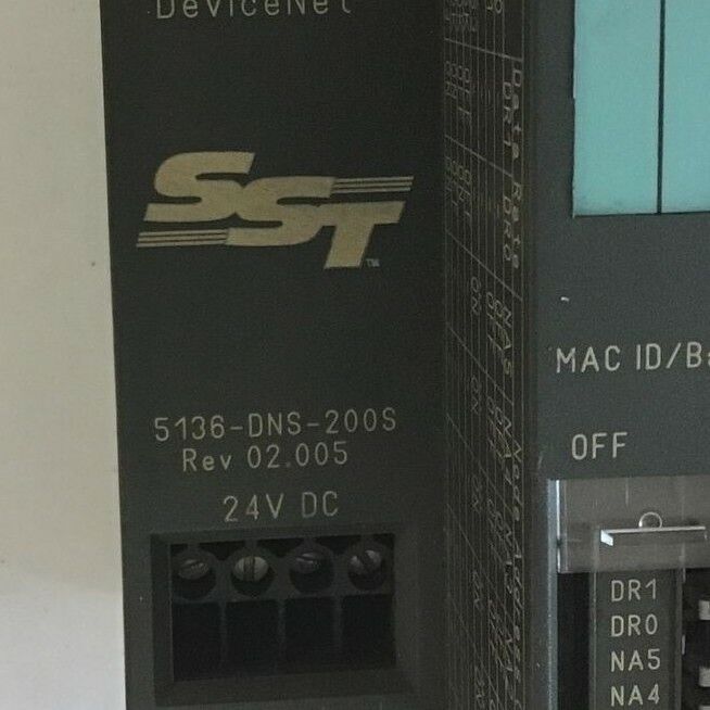 SIEMENS 5136-DNS-200S DEVICENET ADAPTER 24VDC W/TM-P15C23-A0 TERMINAL MODULE