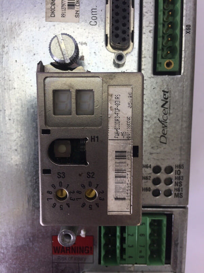 INDRAMAT DKC06.3-100-7-FW ECO DRIVE REXROTH DKCXX.3-100-7 AC SERVO DRIVE