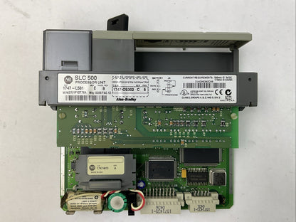 ALLEN BRADLEY 1747-L531 SER E PROC REV 8 1747-OS302 SER C FRN 8 1747-M13 SER A