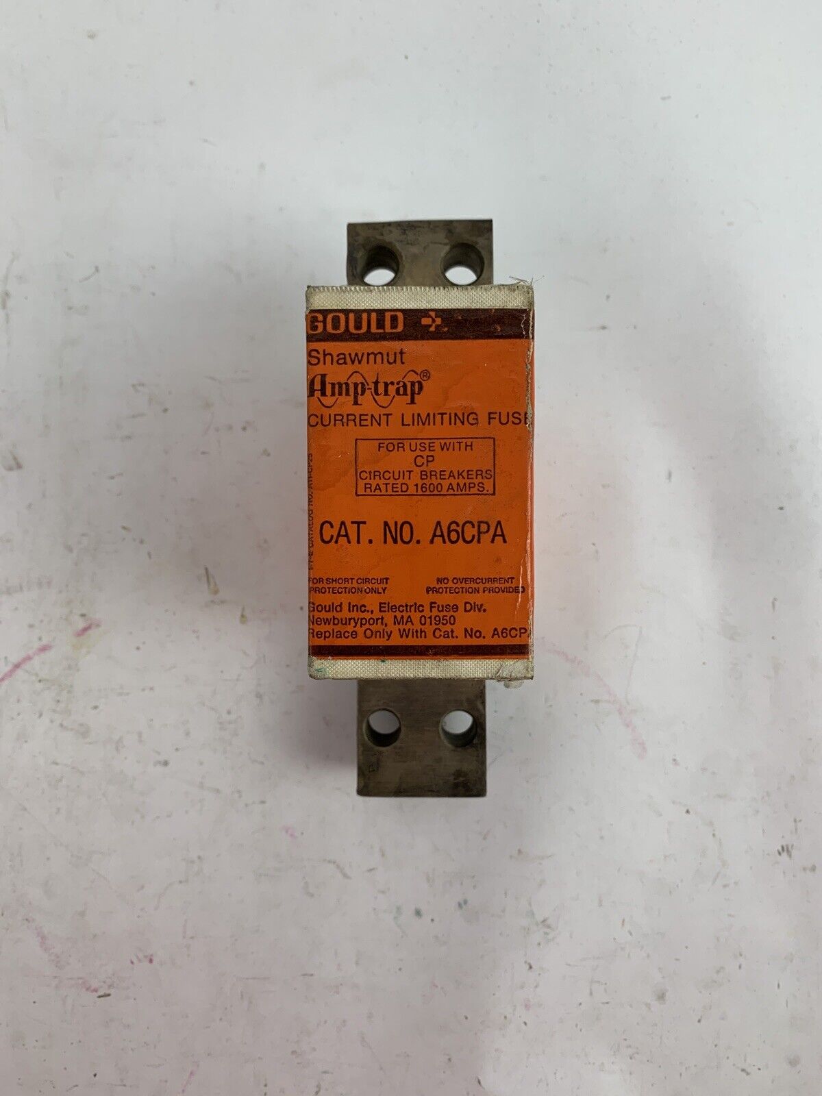 Gould Shawmut Amp-trap A6CPA 1600A (Voltage Not Specified) Fuse