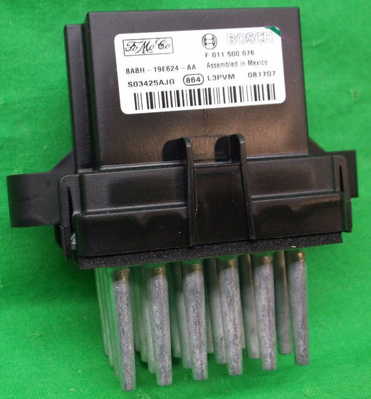 2009 FORD FLEX 3.5L V6 AUTO. 8A8Z-19E624-A HVAC BLOWER MOTOR CONT. UNIT RESISTOR