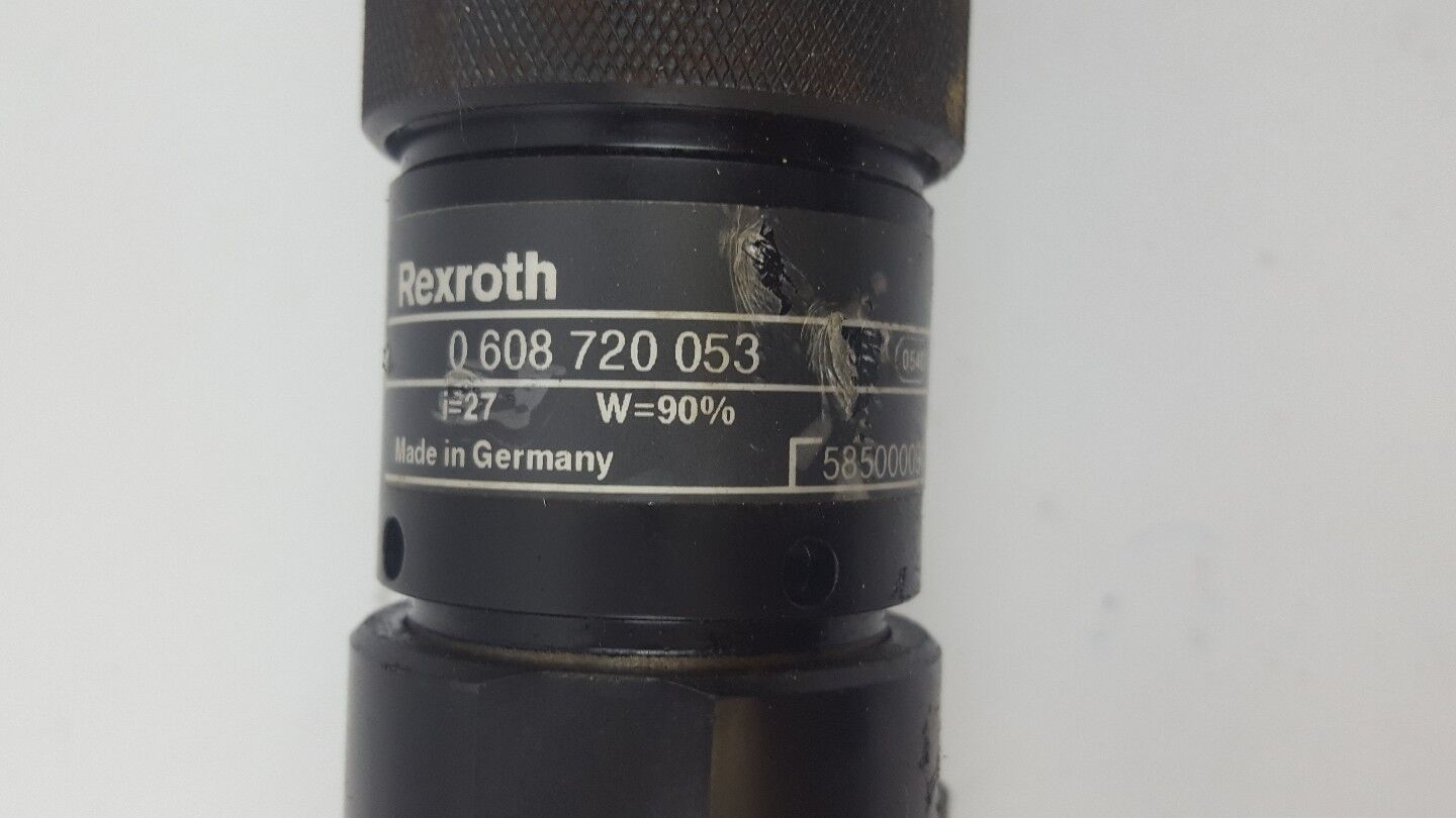 REXROTH 0608701017 0608720053 0608820099 0608PE130 NUT RUNNER.