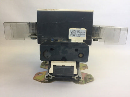 TELEMECANIQUE LC1 F500 CONTACTOR 600VAC 500HP 700A LX1FK110 110-120V LADN11 LA1