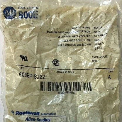 ALLEN BRADLEY 800EP-SJ22 PUSHBUTTON SER.A SELECTOR