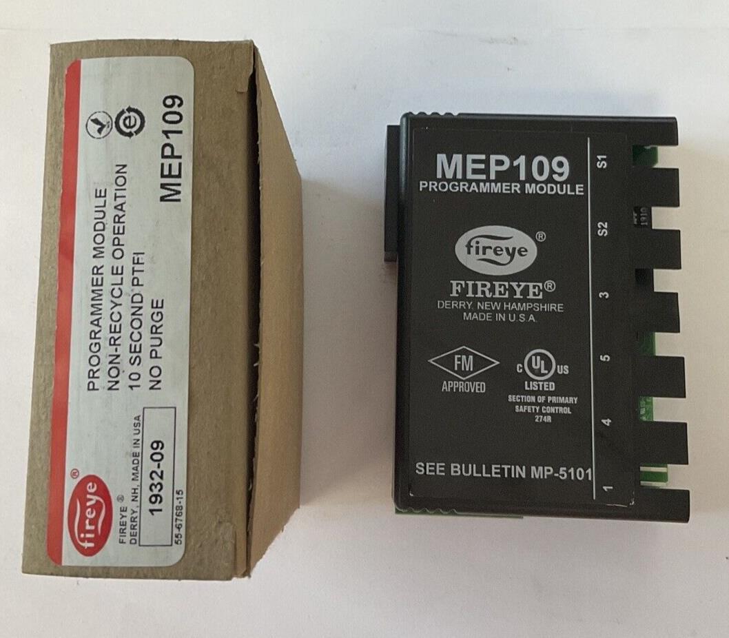 FIREYE MEP109 PROGRAMMER MODULE 10SEC.