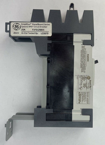 GE EZFBH16TE020R2A ENTELLEON PANELBOARD SERIES SPECTRA RMS CIRCUIT BREAKER 20AMP