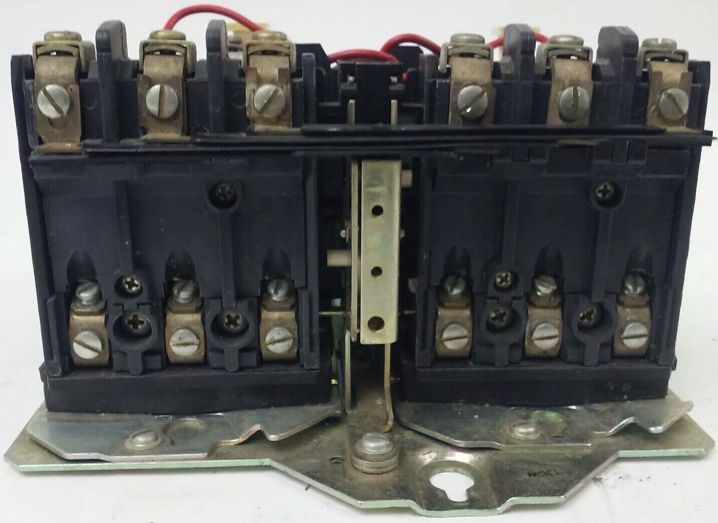 ALLEN BRADLEY, 520E-BOB , SER. C, STARTER, SIZE 1, 600V, 27A, 3PH, 120V COIL