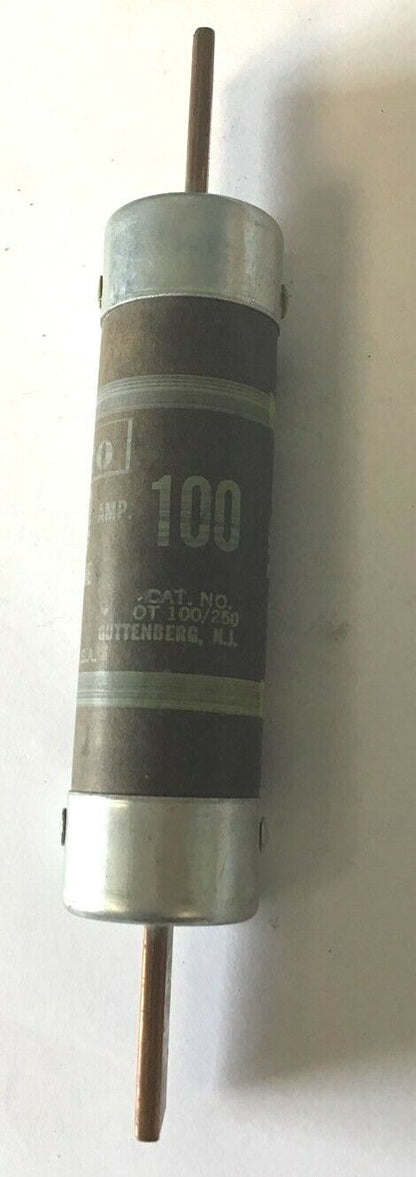 CEFCO OT100/250 FUSE 100AMP 250V ONE TIME ***LOTOF6***