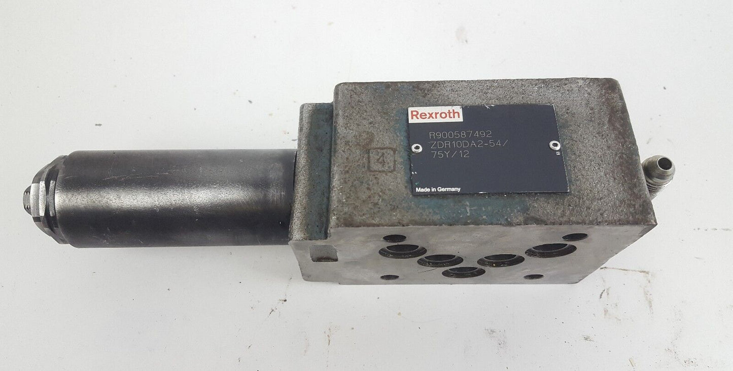 REXROTH R900587492 ZDR 10 DA2-54/75Y/12 HIGH PRESSURE REDUCING VALVE