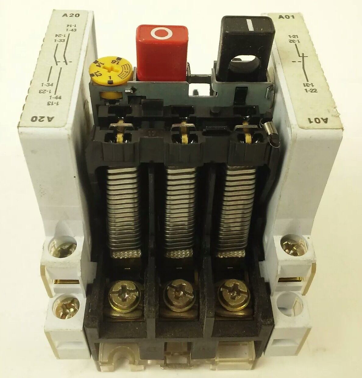 ALLEN BRADLEY 140-MN-0160, MANUEL MOTOR STARTER/ CIRCUIT BREAKER, 3PH, 600V,1.6A