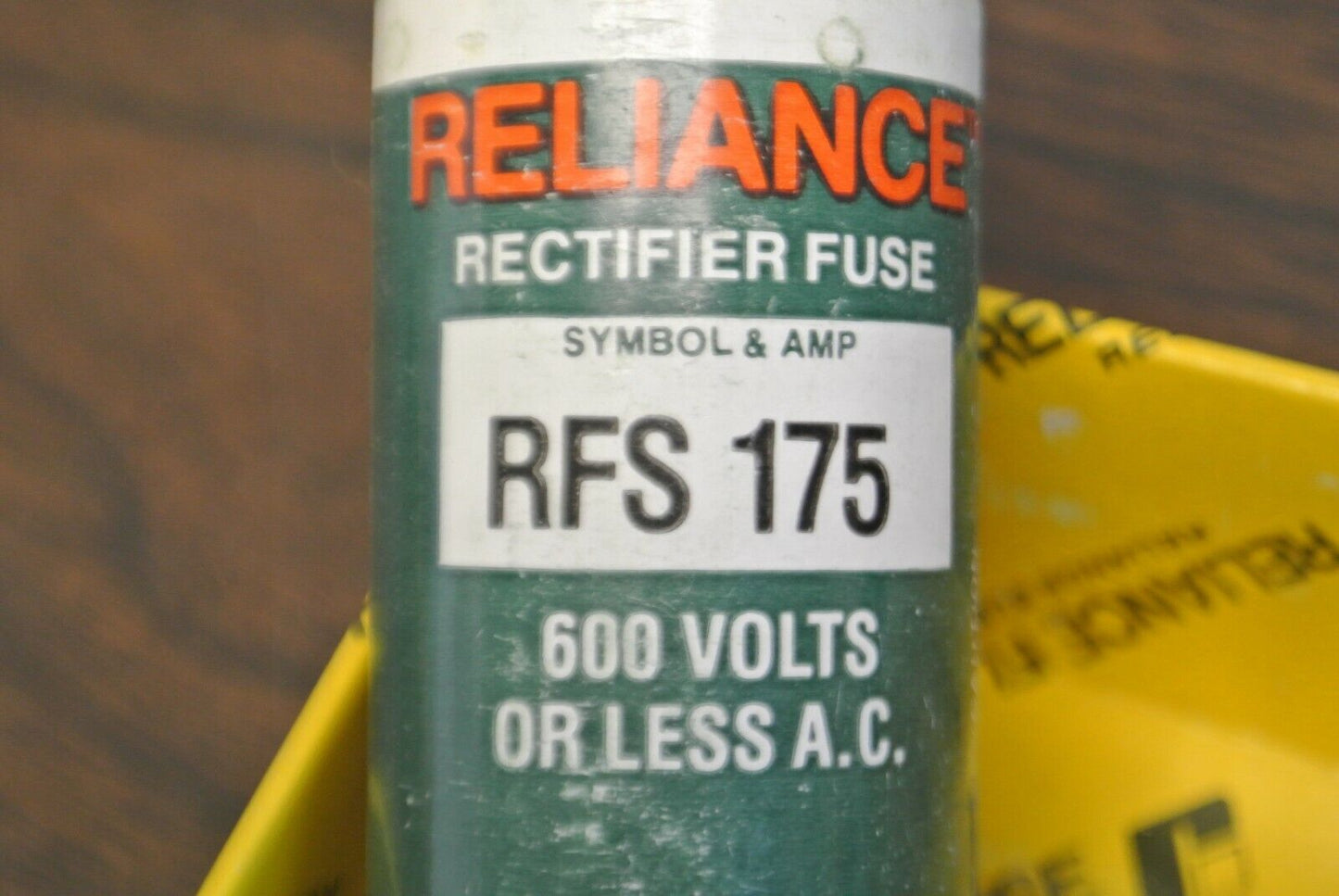 RELIANCE RFS175 RECTIFIER / SEMICONDUCTOR FUSE / 175A / 600VAC / NEW SURPLUS