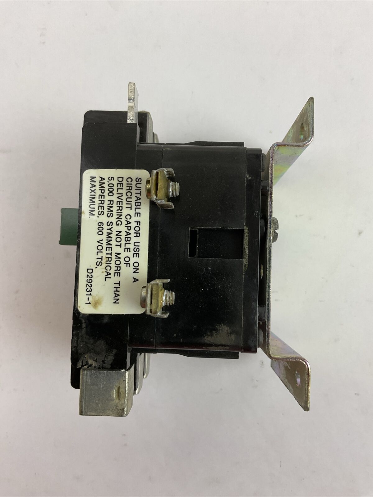 FURNAS 48GC38AA4 OVERLOAD RELAY 600VAC MISSING LUG/SCREW