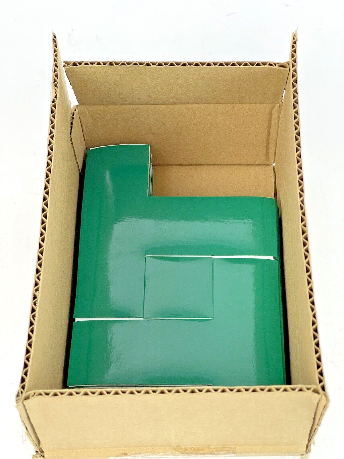 MIGHTY LINE TAPE - GREEN T - BOX of 60 T'S - INDUSTRIAL TAPE - 6"X6"X2"